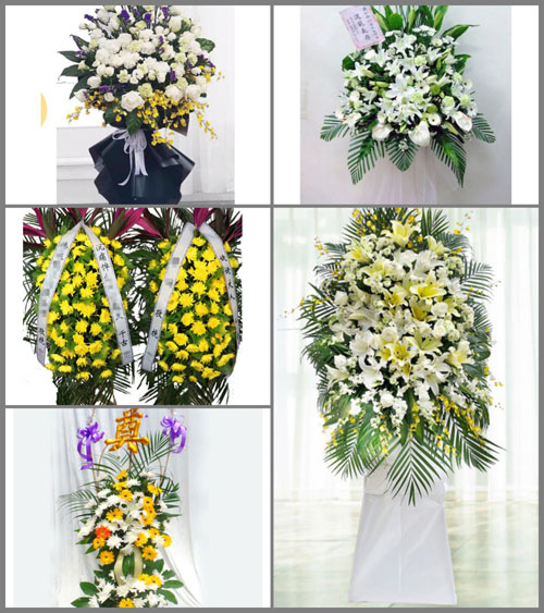 福建福州长乐市漳港街道漳光社区白事花篮预定